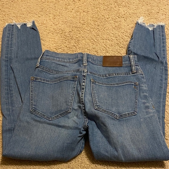 Madewell Light Blue Straight Leg Jeans - Picture 3 of 4